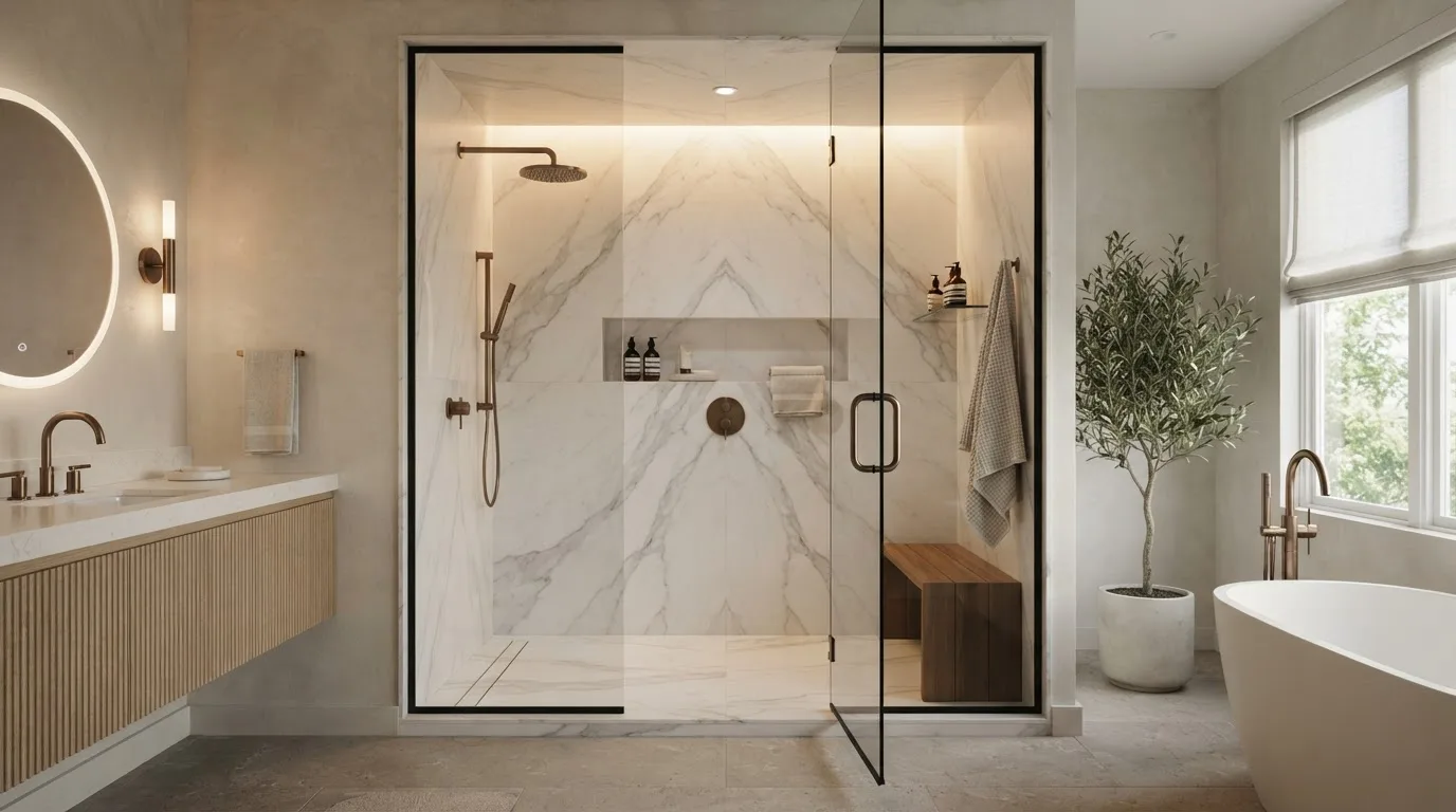 A shower remodel without the six week bathroom.