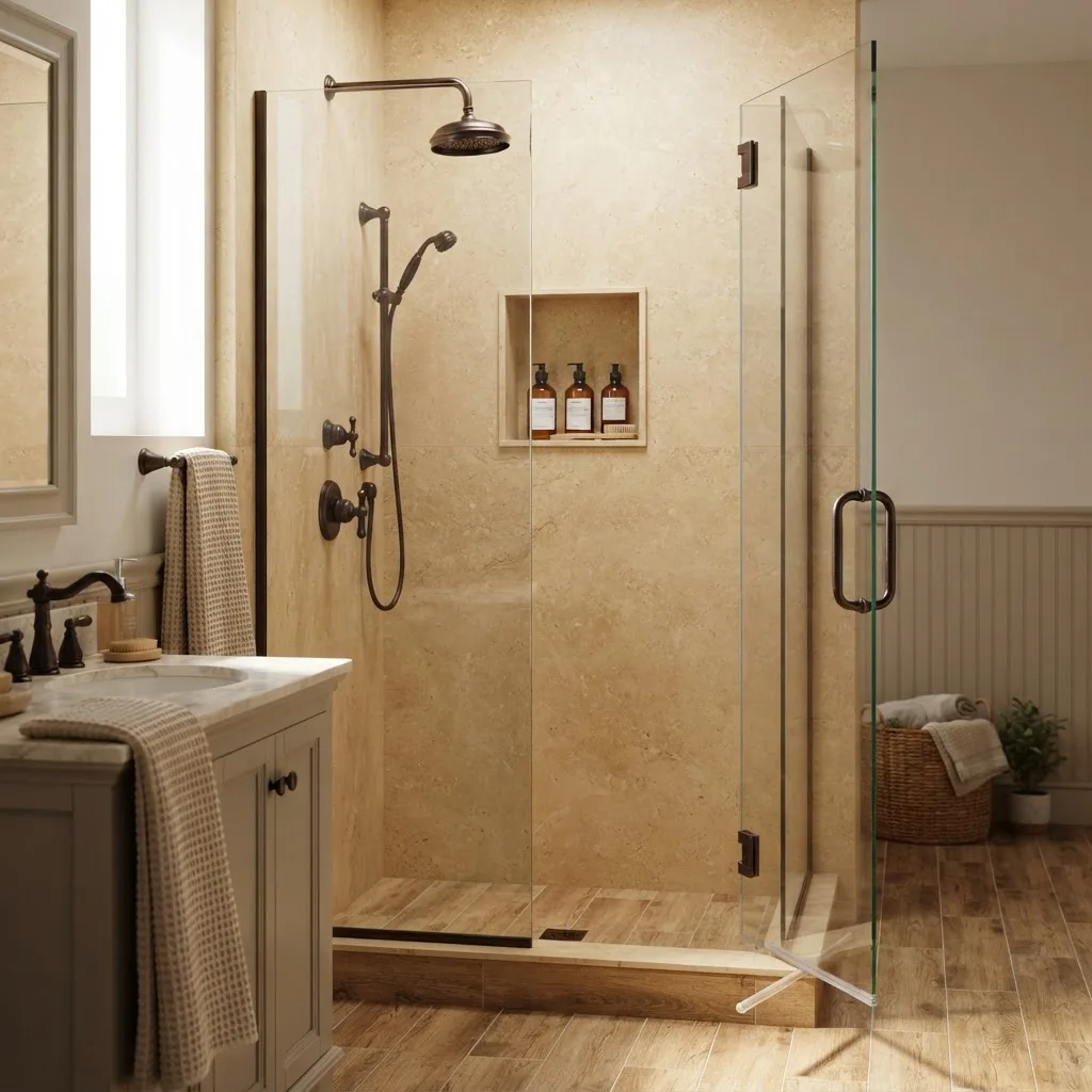 Golden Beaches Traditional Shower